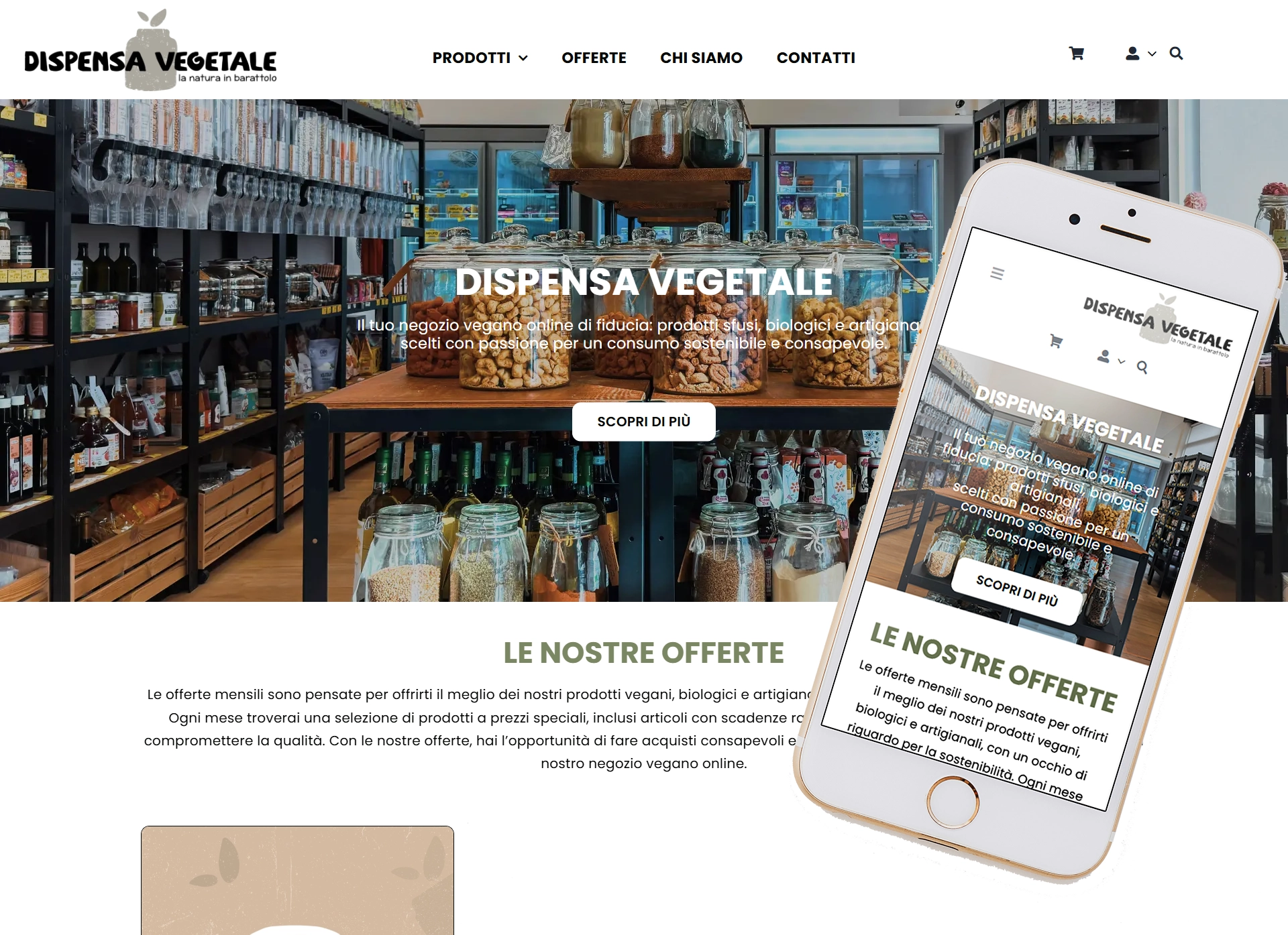 Header Dispensa vegetale